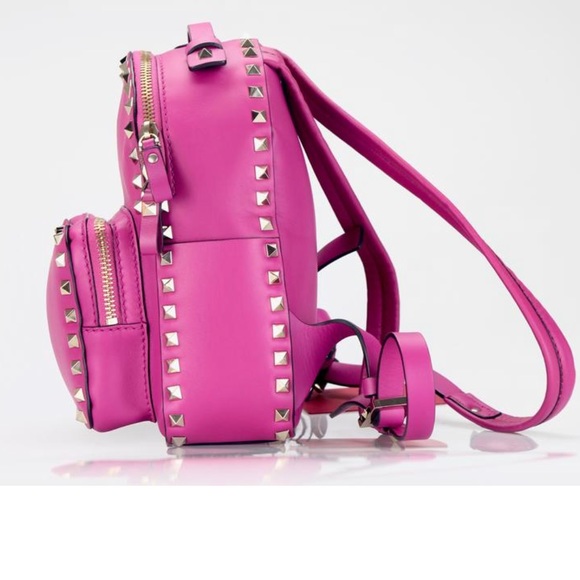 Valentino Rockstud Leather Rockstud Mini Backpack - Picture 4 of 8